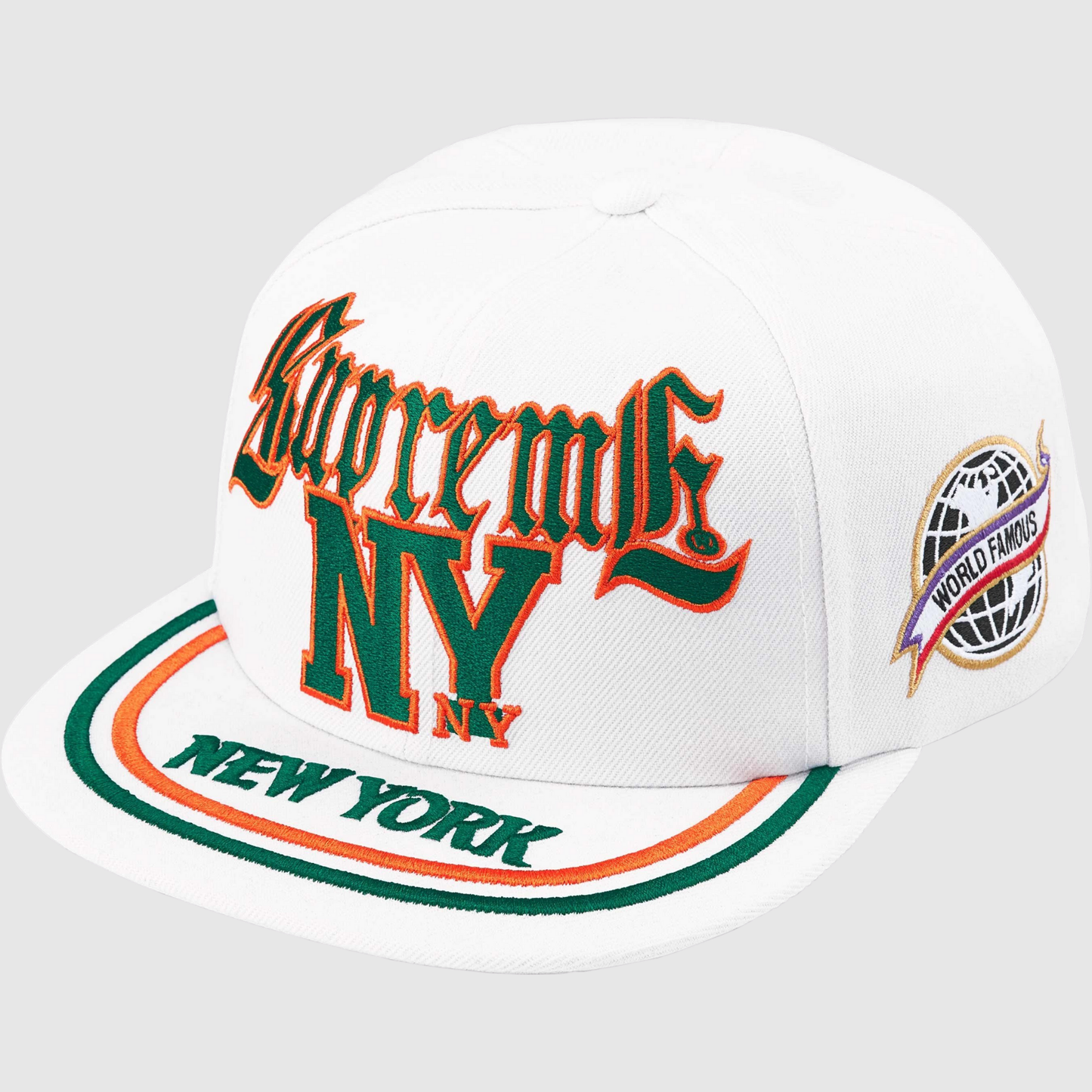 Supreme New York 6-Panel White