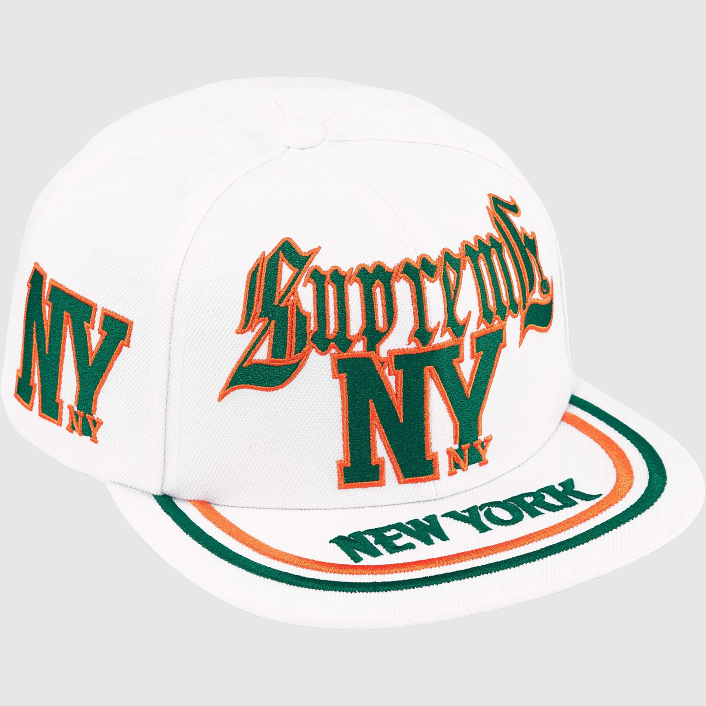 Supreme New York 6-Panel White