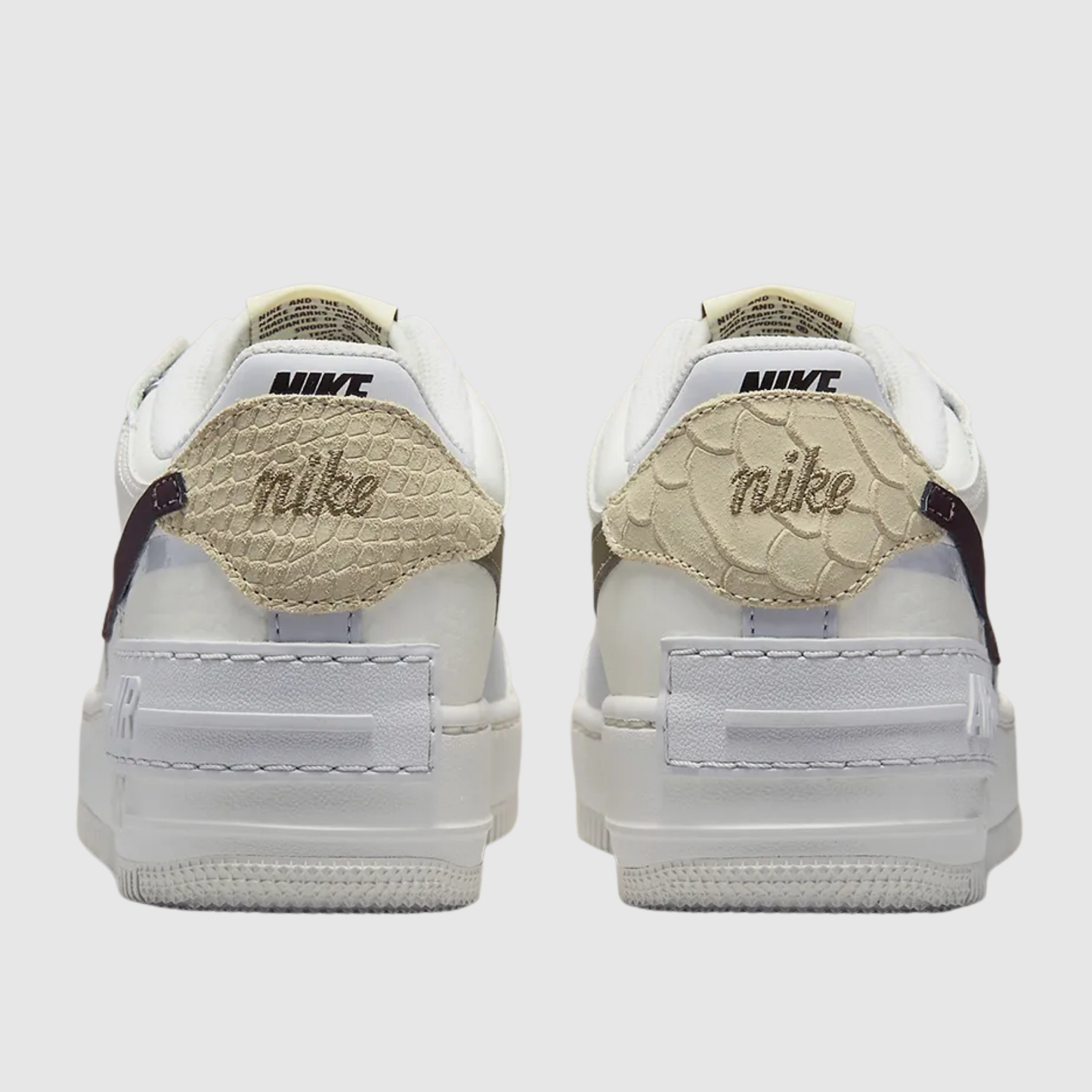 Nike Air Force 1 Low Shadow Tan Snakeskin