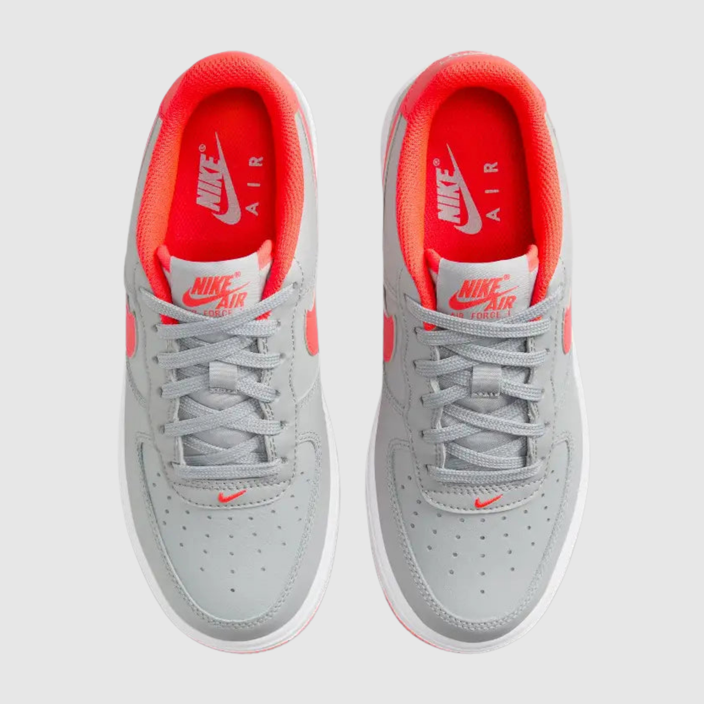 Nike Air Force 1 Low Light Smoke Bright Crimson