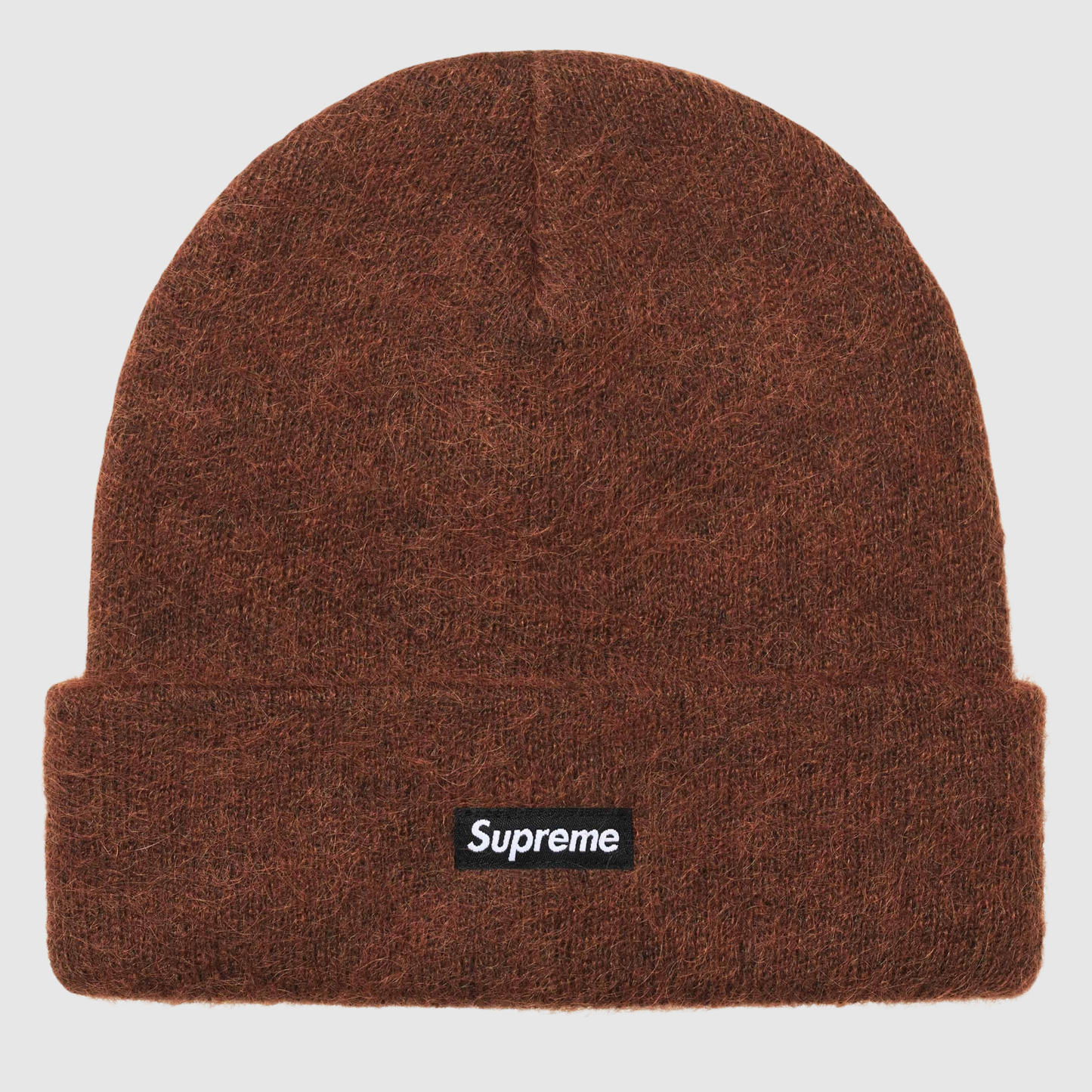 Supreme Mohair Beanie (FW24) Dark Brown