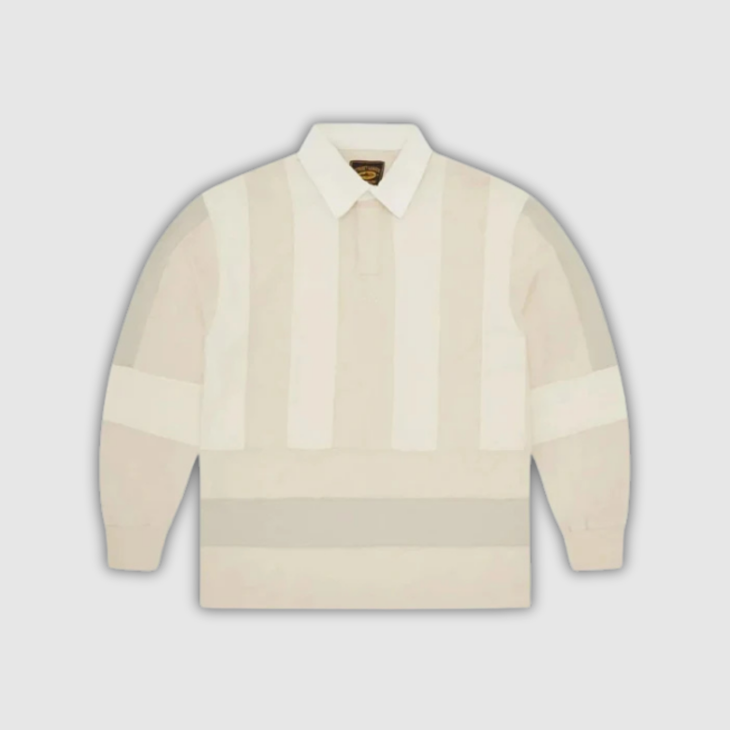 Corteiz Panel Strpez Rugby Shirt Cream