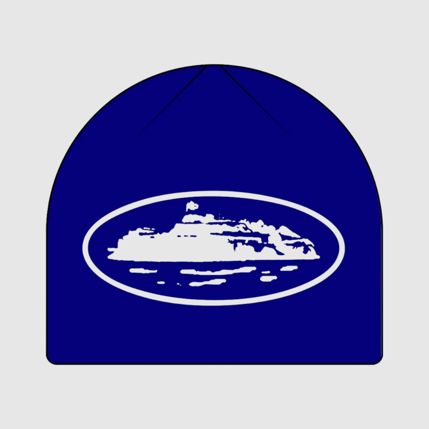 Corteiz Alcatraz Skully Royal Blue