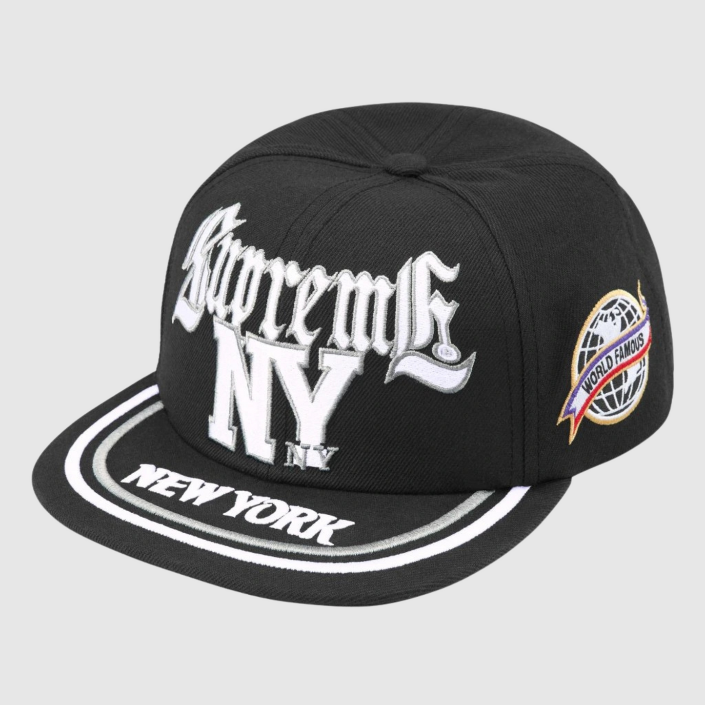 Supreme New York 6-Panel Black