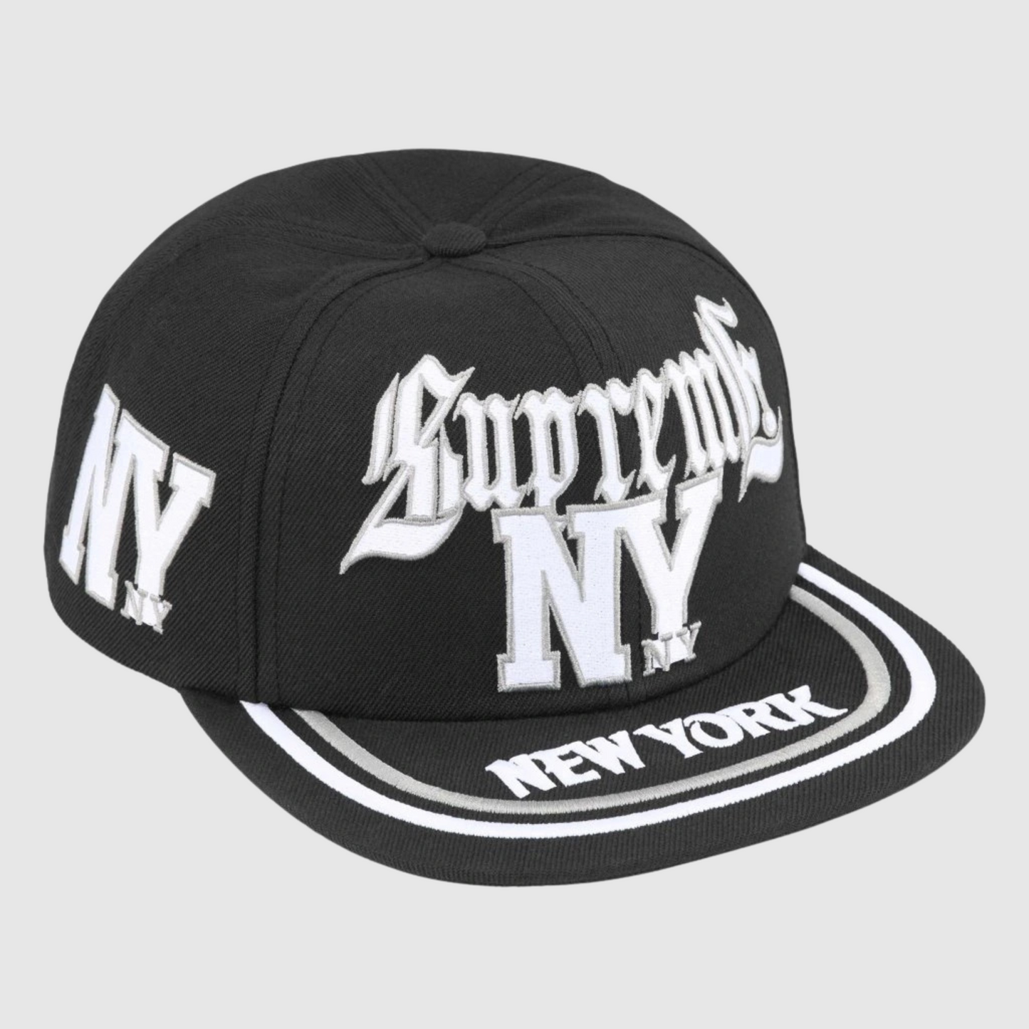 Supreme New York 6-Panel Black