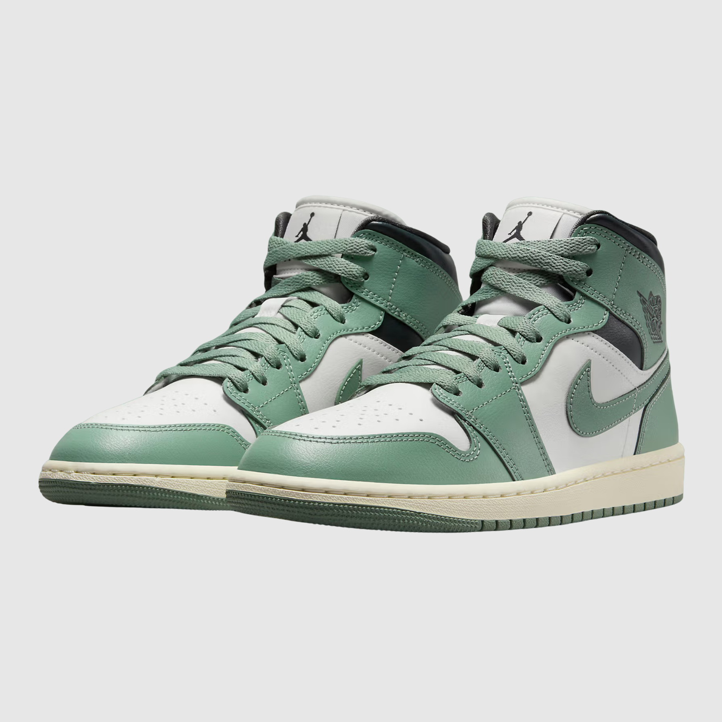 Jordan 1 Mid Jade Smoke