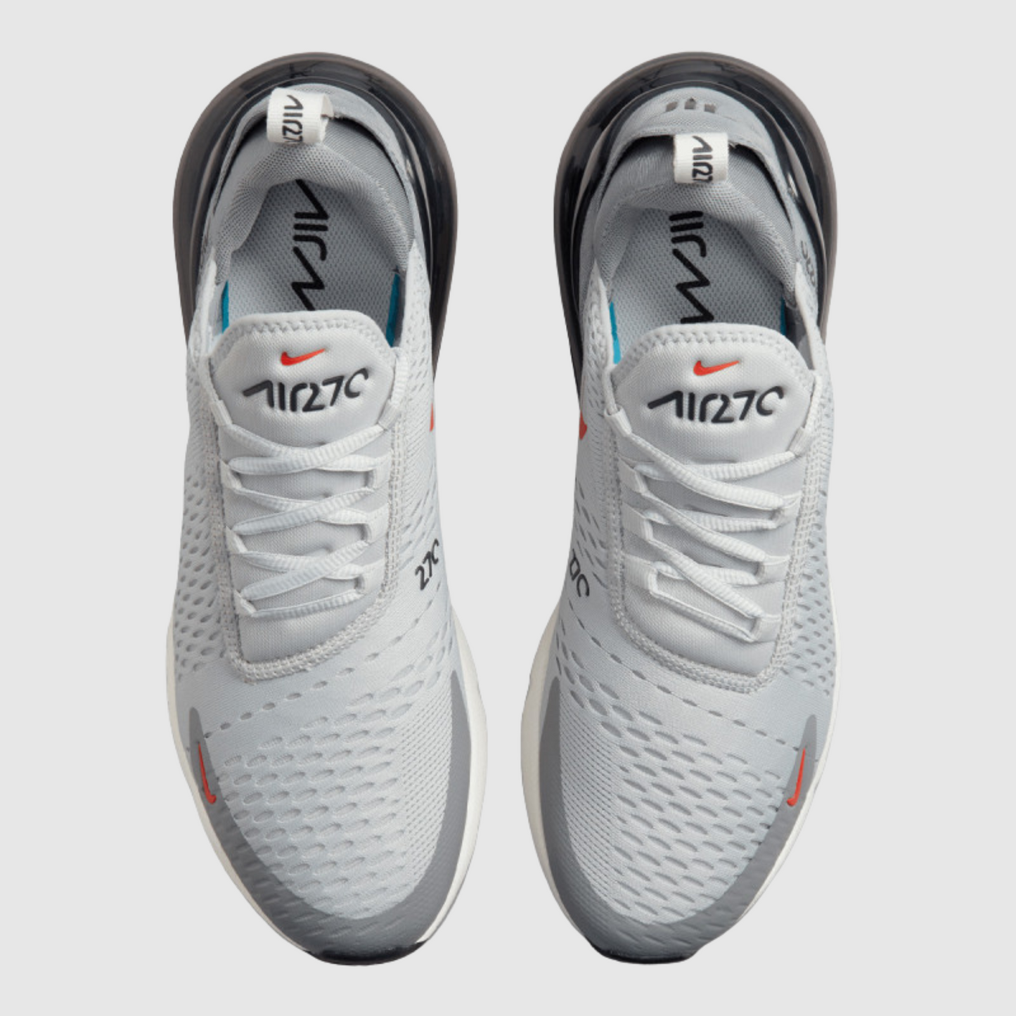 Nike Air Max 270 Grey Fog Team Orange Sail