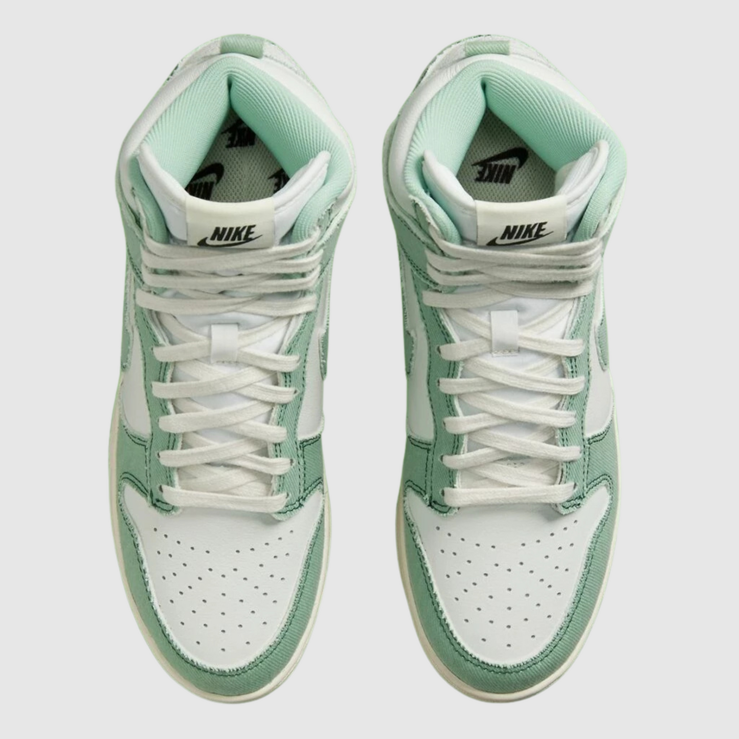 Nike Dunk High 1985 Enamel Green Denim
