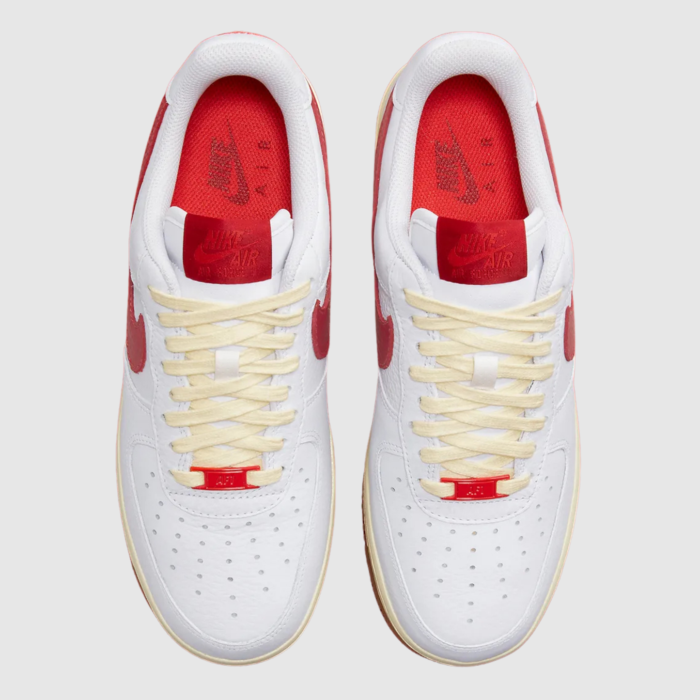 Nike Air Force 1 Low White Red Gum