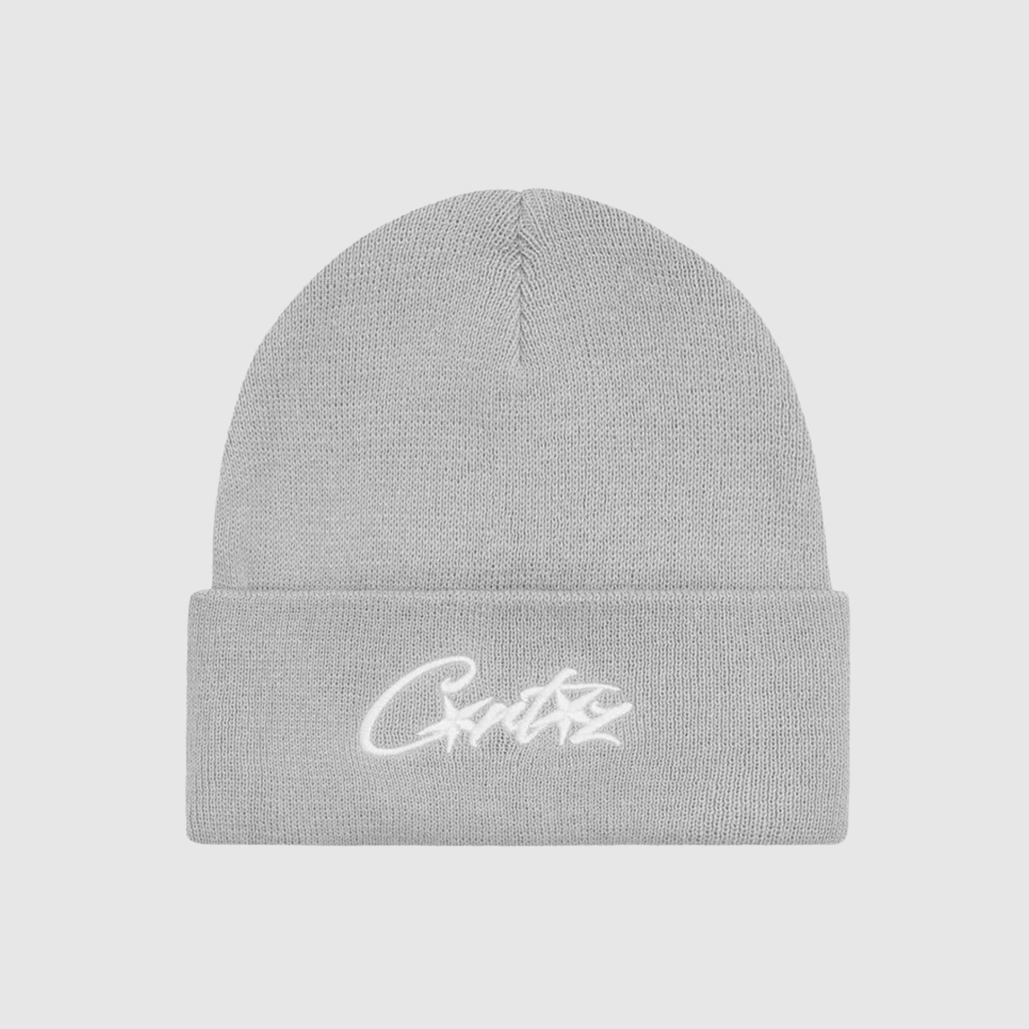 Corteiz Allstarz Folded Beanie Grey