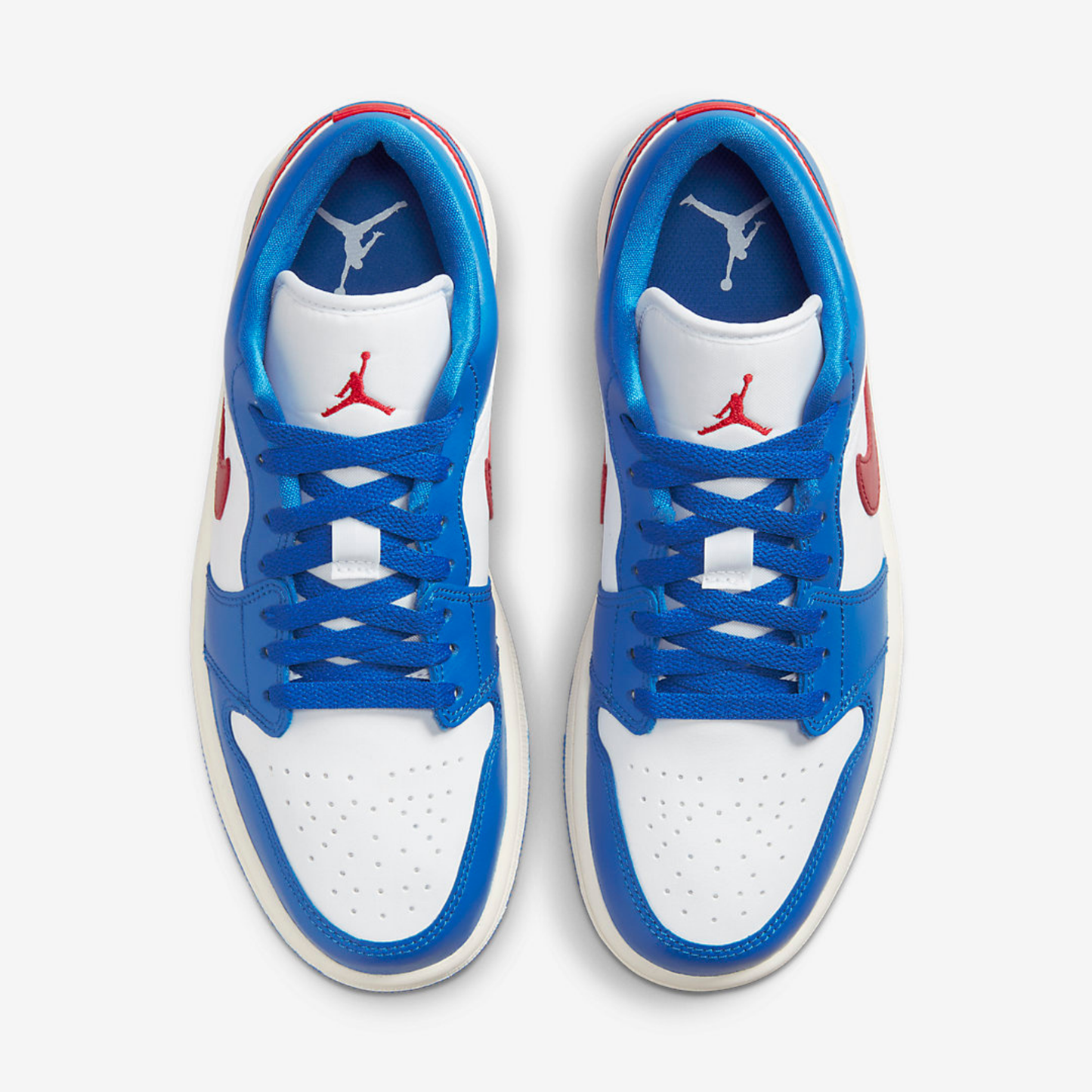 Jordan 1 Low Sport Blue Gym Red