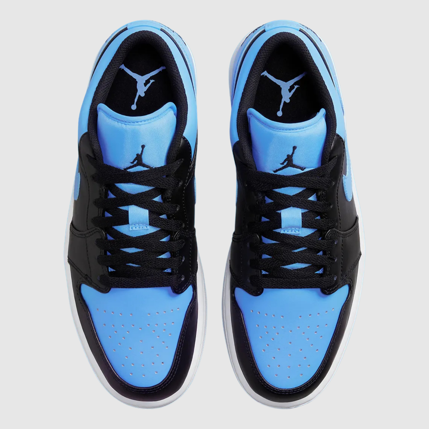 Jordan 1 Low Black University Blue