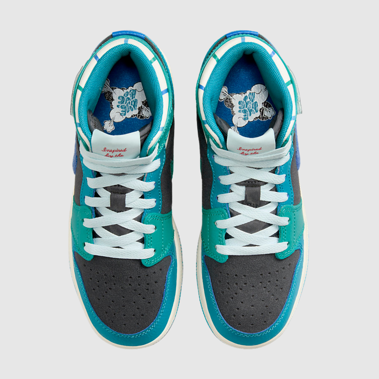 Jordan 1 Mid Inspired by the Greatest Aquatone