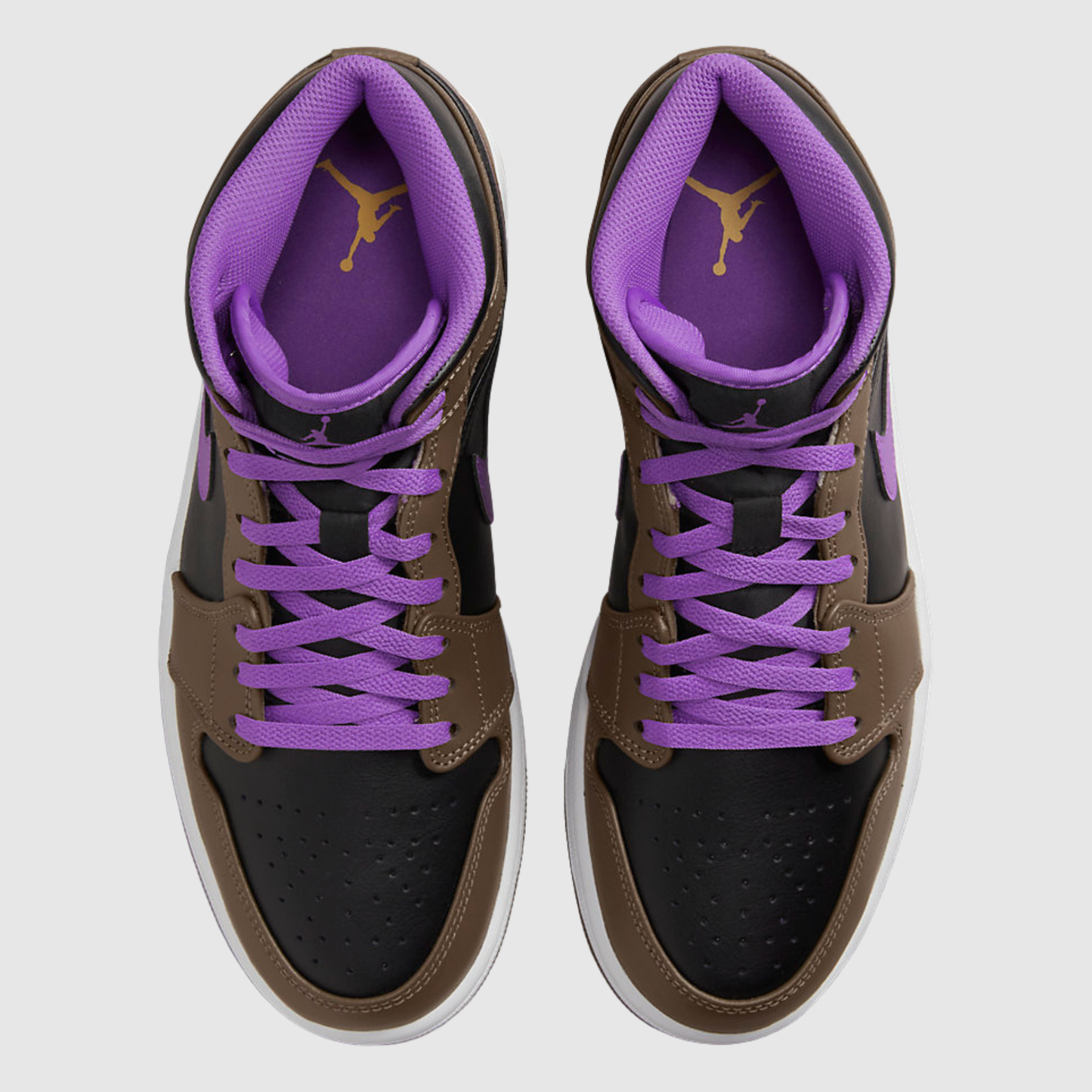 Jordan 1 Mid Purple Mocha