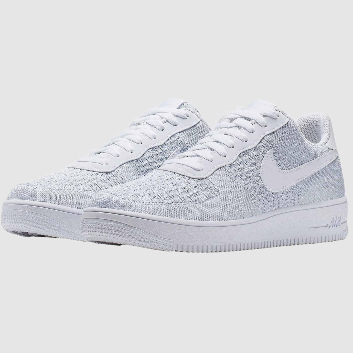 Nike Air Force 1 Flyknit 2 White Pure Platinum