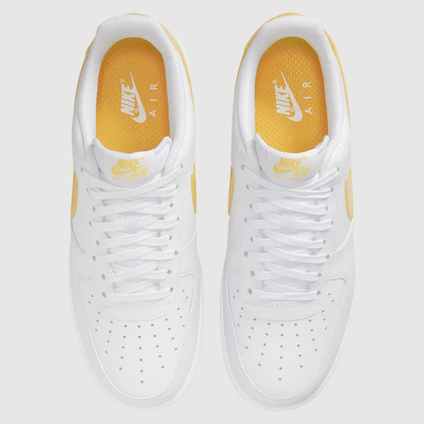 Nike Air Force 1 Low '07 Jumbo Swoosh White Vivid Sulfur