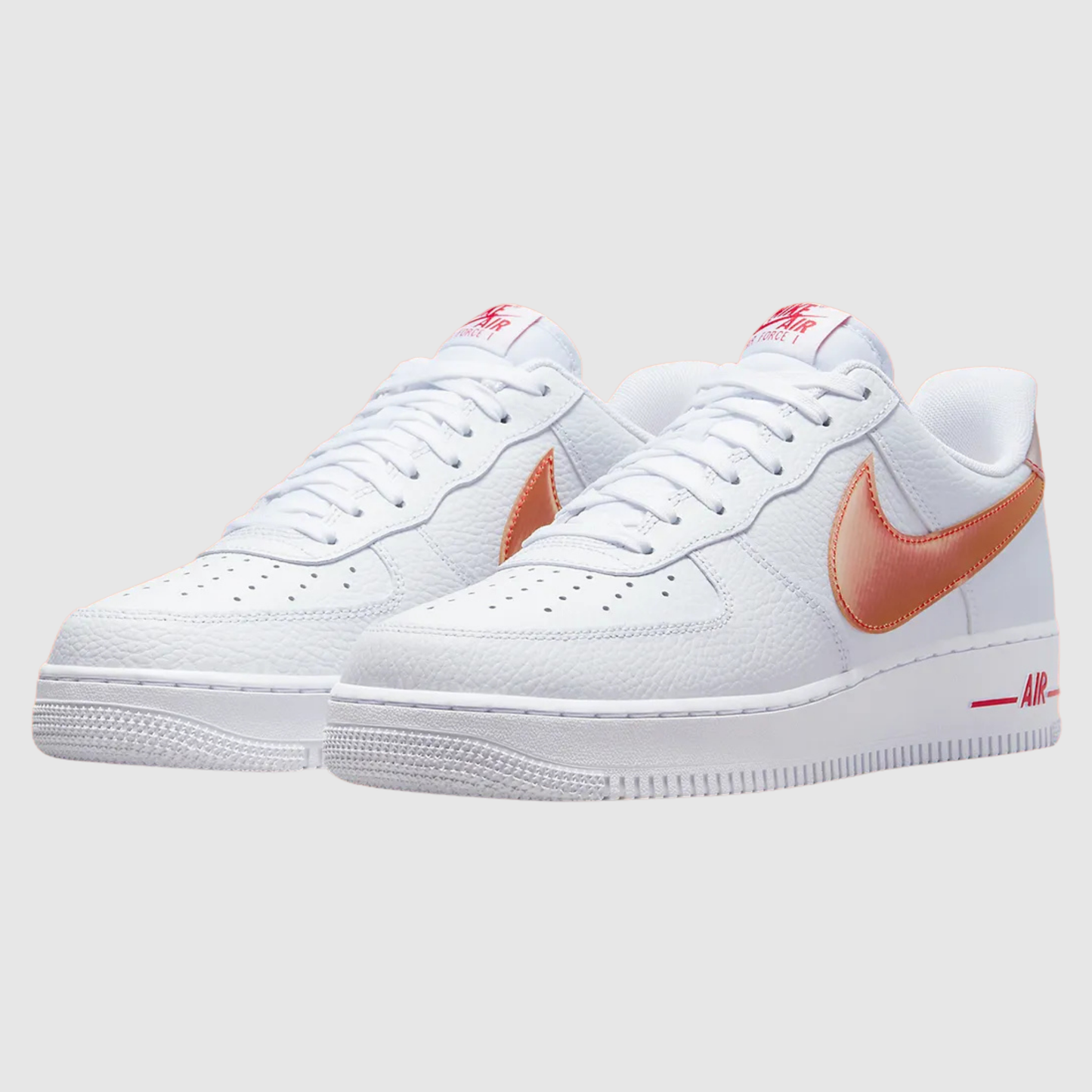 Nike Air Force 1 Low '07 Jumbo Swoosh White University Red