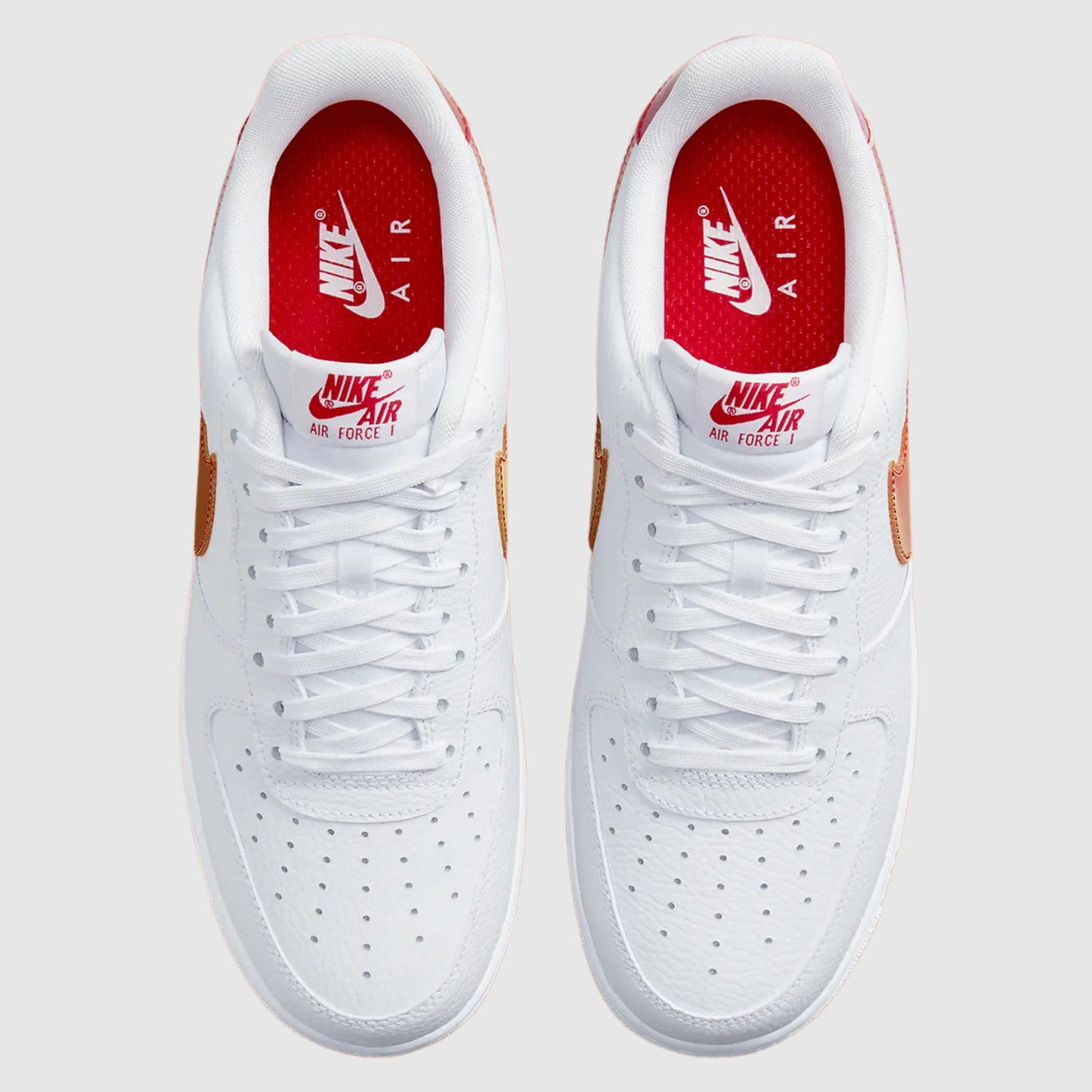 Nike Air Force 1 Low '07 Jumbo Swoosh White University Red