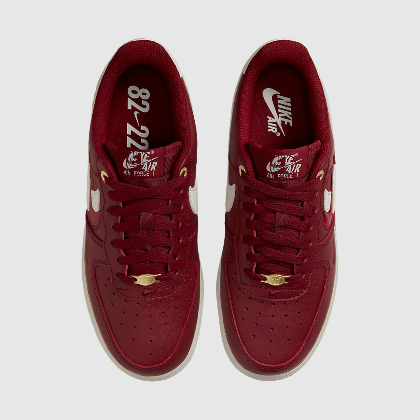 Nike Air Force 1 Low '07 Premium History Of Logos Team Red