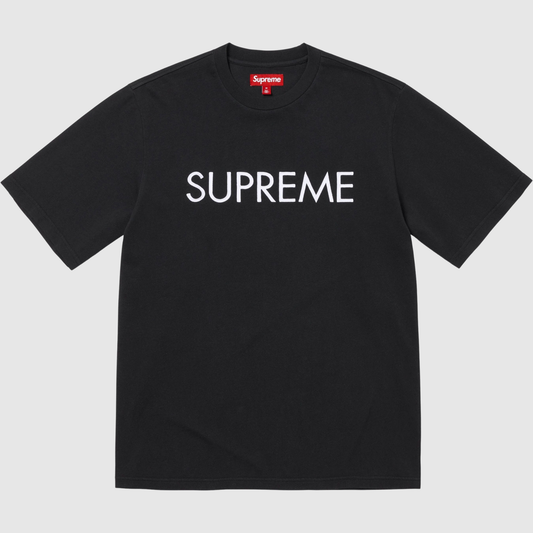 Supreme Capital S/S Top Black