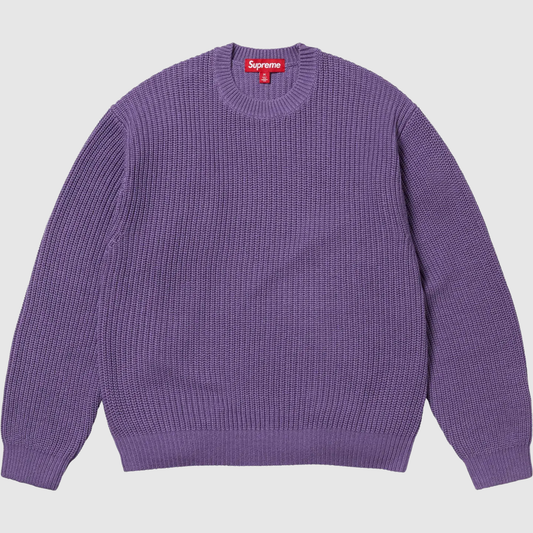 Supreme Old English Printed Sweater Purple