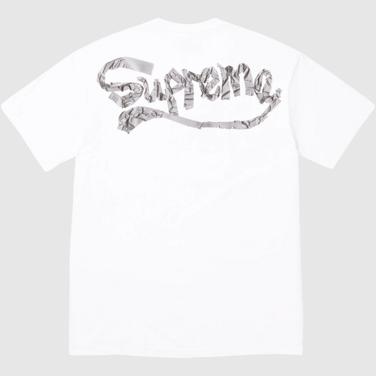 Supreme Tape Tee White