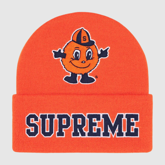 Supreme Mitchell & Ness NCAA Beanie Orange