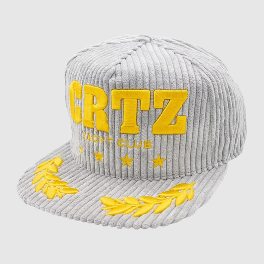 Corteiz Soho Yacht Club Crtz Cap Grey