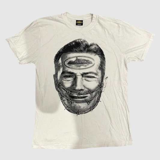 Corteiz Dead Prezzy Tee White Black