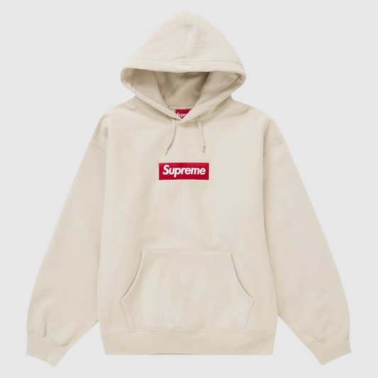Supreme Box Logo Hooded Sweatshirt Sweatshirt (FW24) Stone