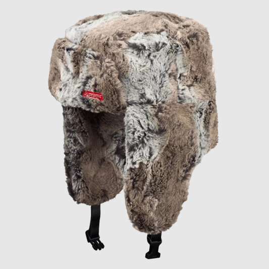 Supreme Ushanka Hat Grey