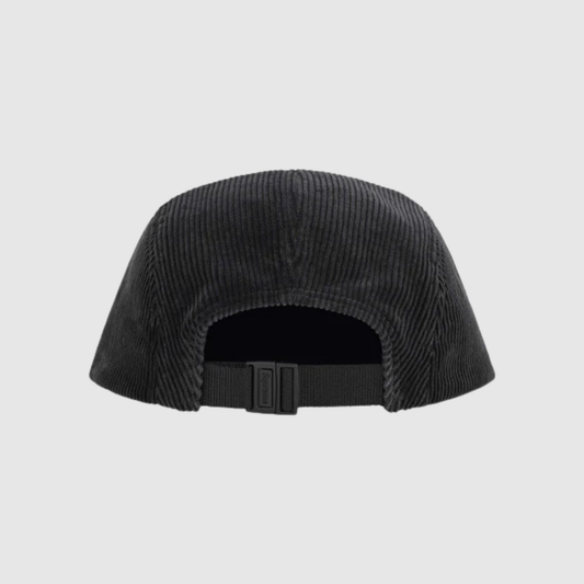 Supreme Corduroy Camp Cap (SS25) Black