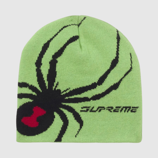 Supreme Spyder Beanie Green