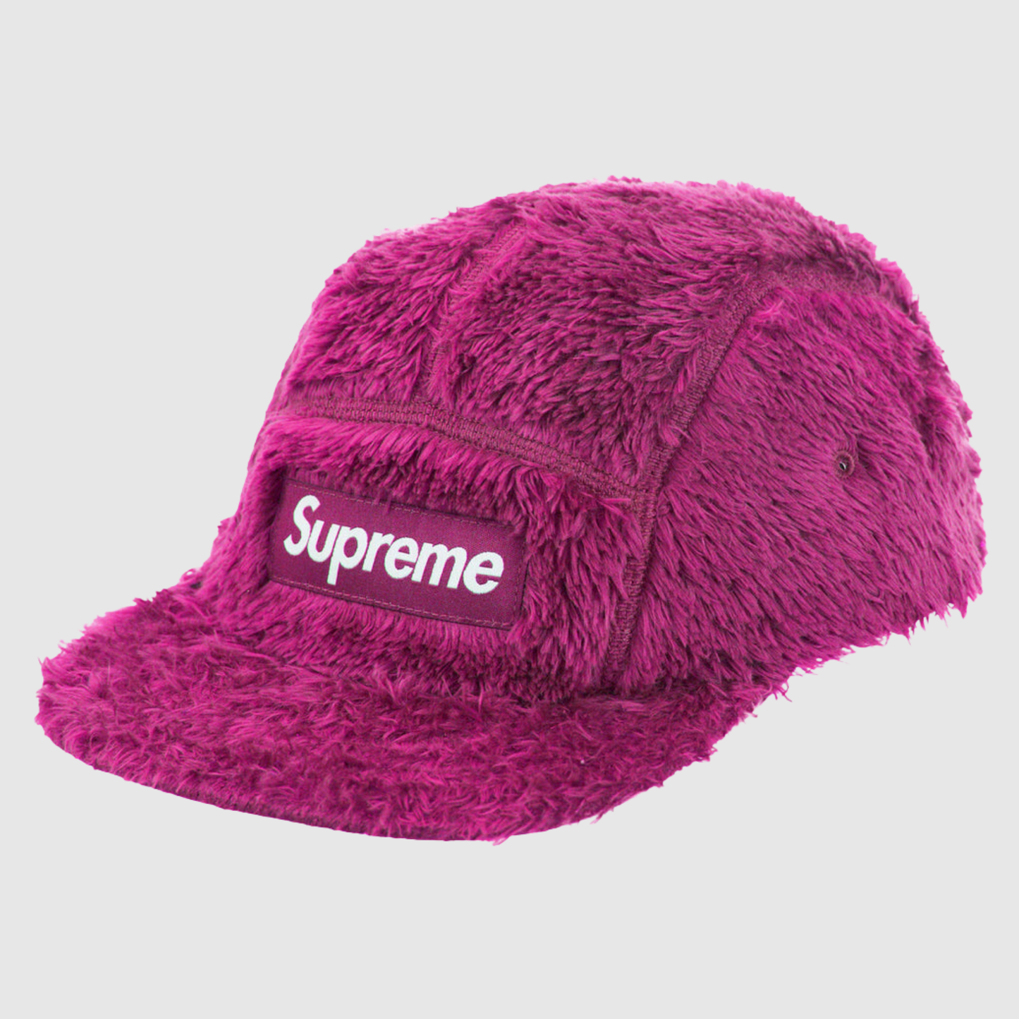 Supreme Fuzzy Camp Cap Pink