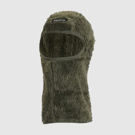 Supreme Fuzzy Balaclava Olive