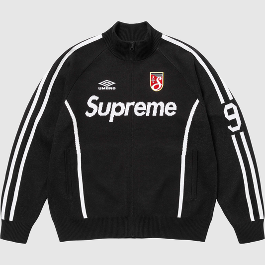 Supreme Umbro Zip Up Sweater Black