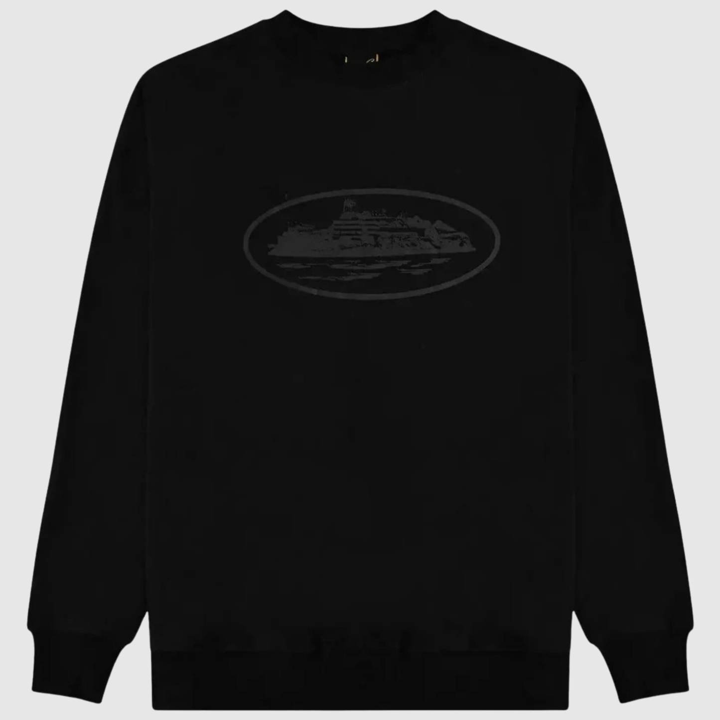 Corteiz OG Alcatraz Sweatshirt Triple Black