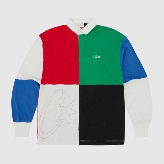 Corteiz C-Star Rugby Shirt Multi