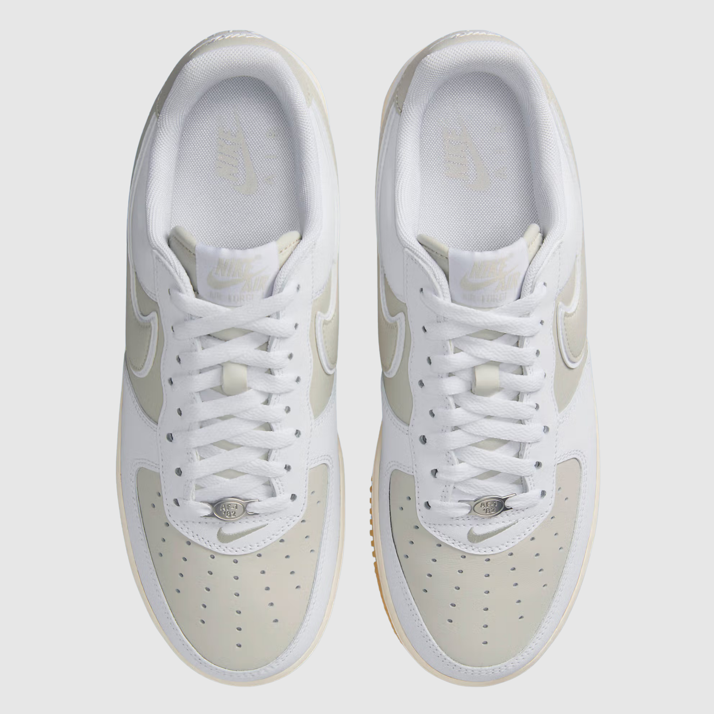 Nike Air Force 1 Low '07 White Sail Light Silver Gum