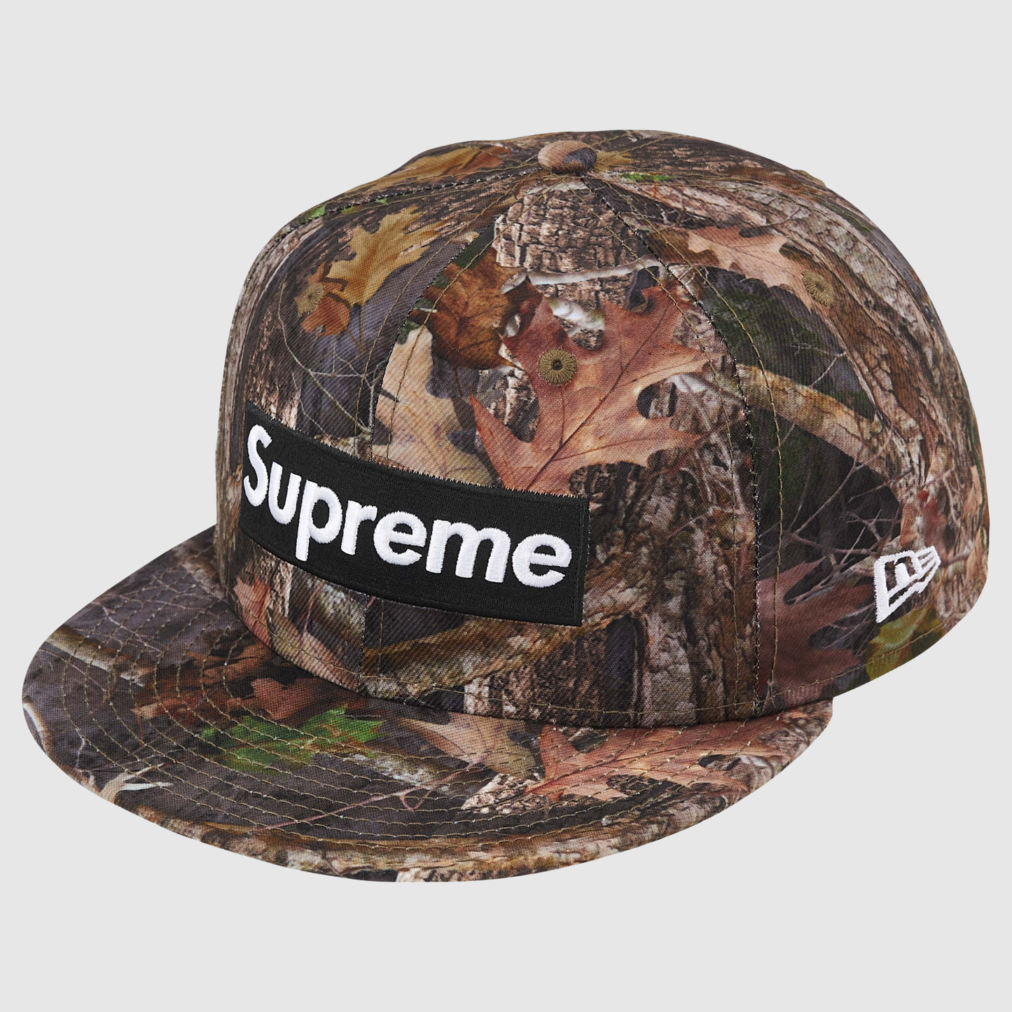 Supreme Championship Box Logo New Era 59Fifty Hat TrueTimber Kanati Camo