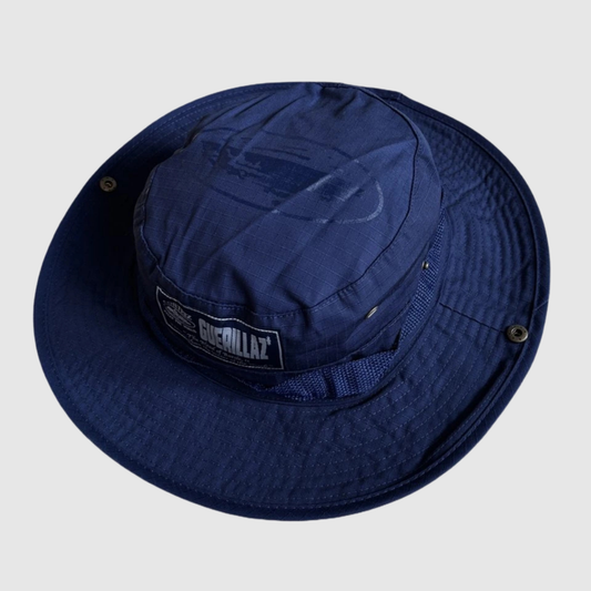 Corteiz Guerillaz Bucket Hat Navy