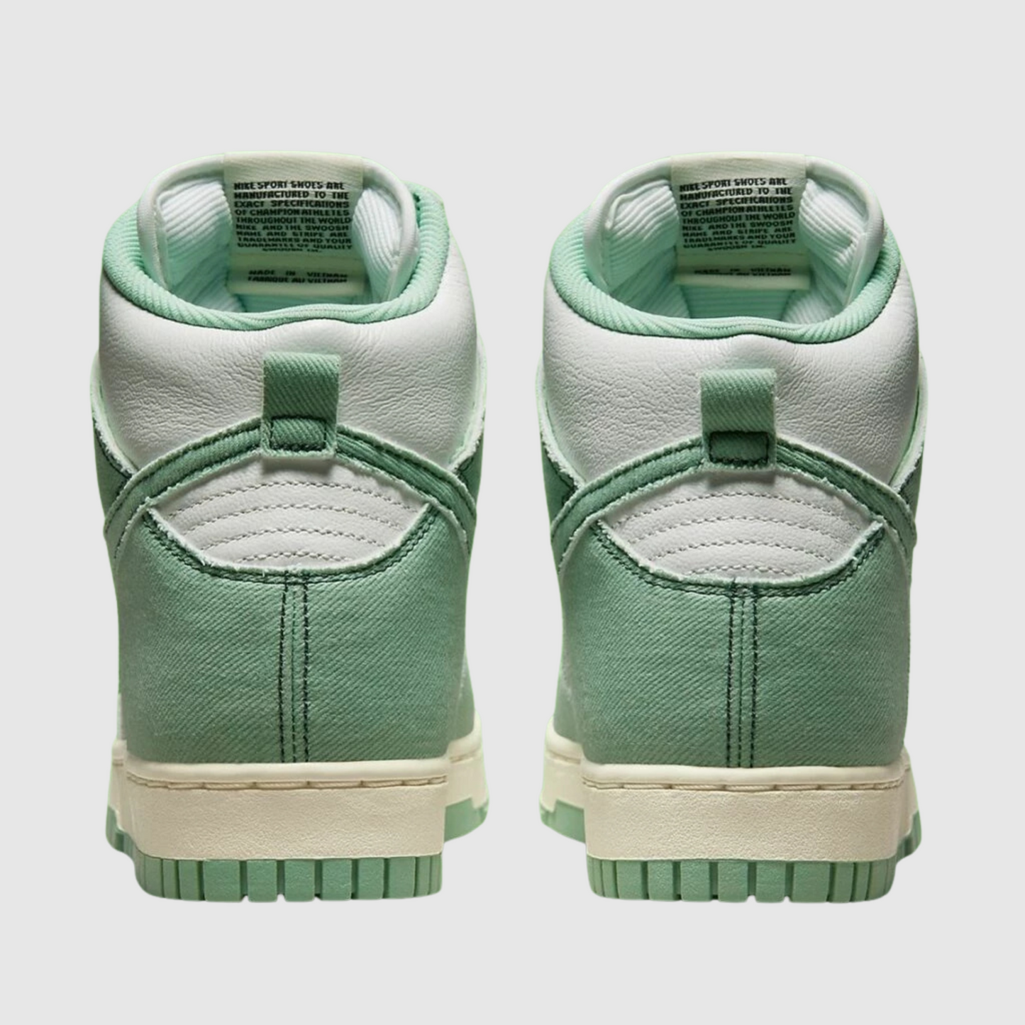 Nike Dunk High 1985 Enamel Green Denim