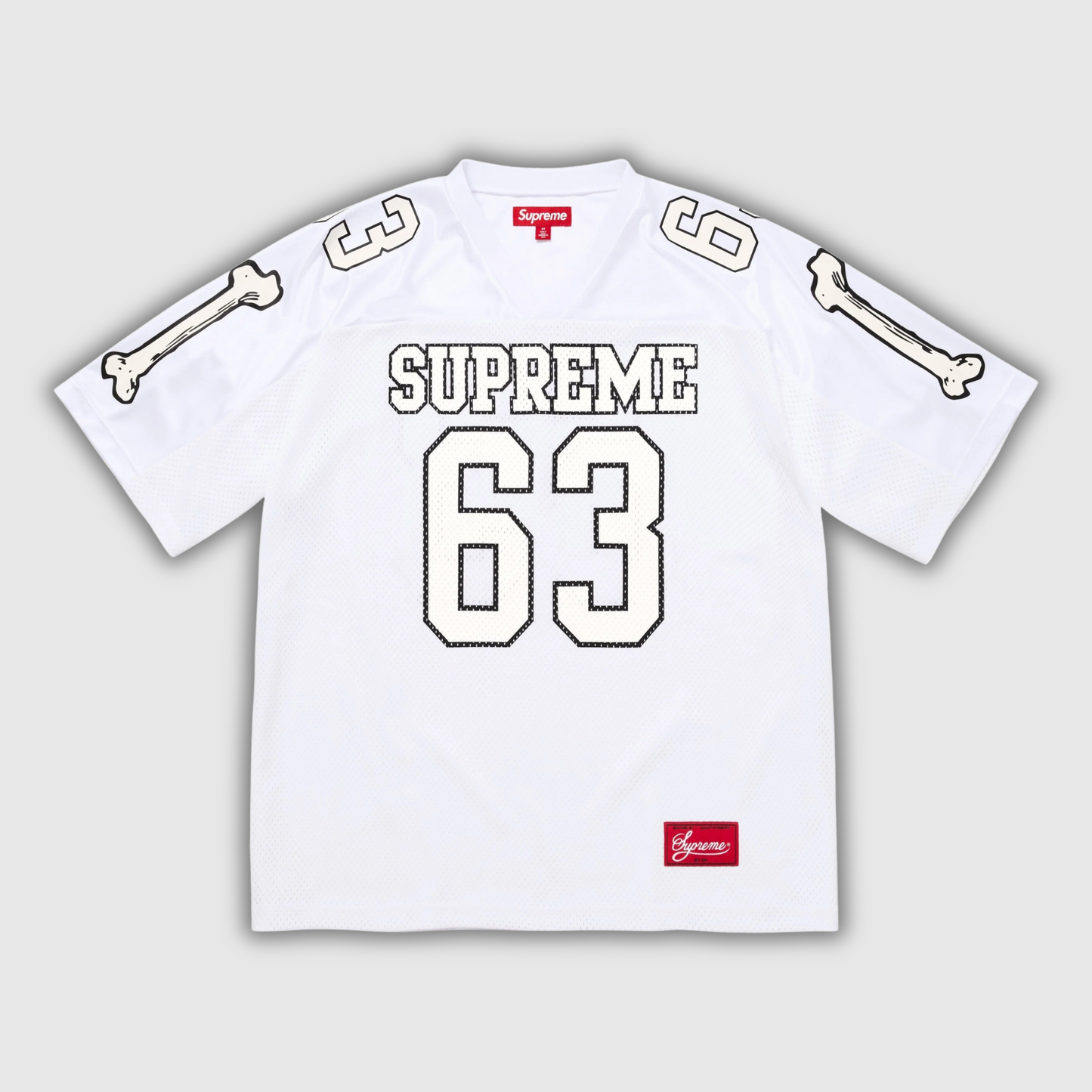 Supreme Bones Football Jersey White