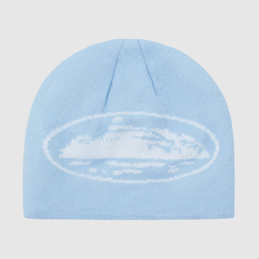 Corteiz Alcatraz Skully Baby Blue
