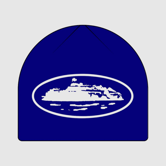 Corteiz Alcatraz Skully Royal Blue