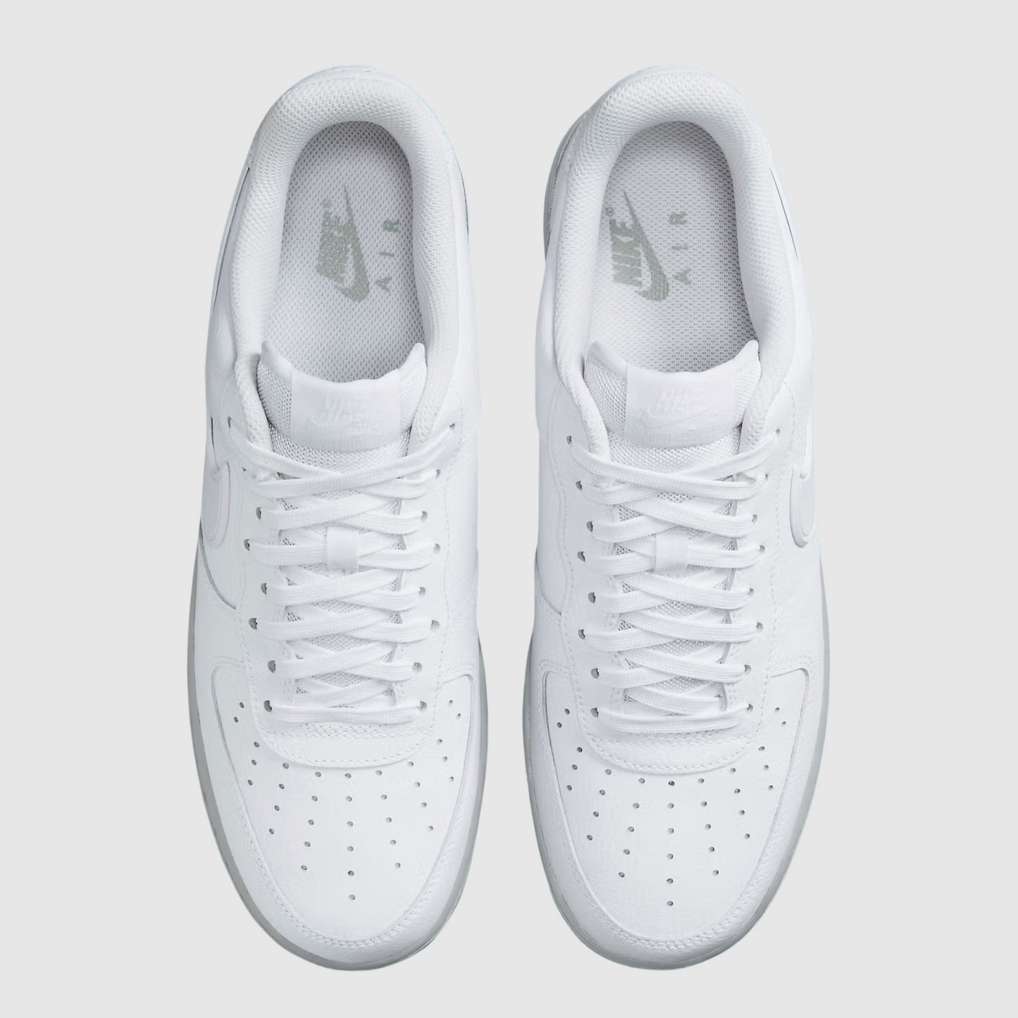 Nike Air Force 1 Low White Light Smoke Grey Sole