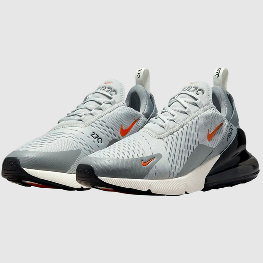 Nike Air Max 270 Grey Fog Team Orange Sail