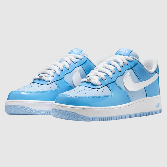 Nike Air Force 1 Low '07 LV8 Phychic Blue White Patent