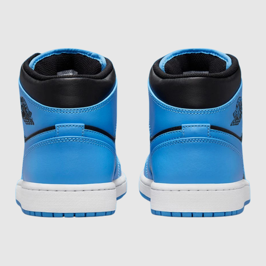 Jordan 1 Mid University Blue Black