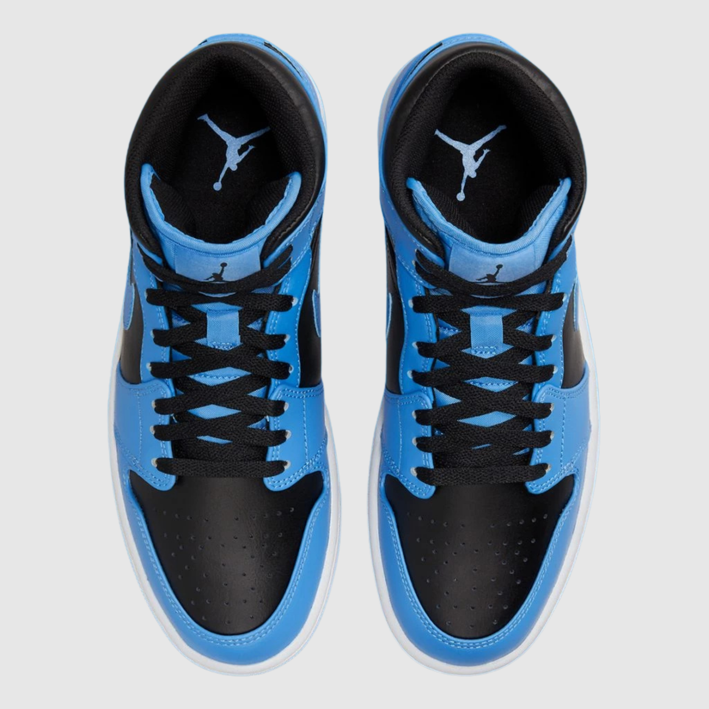 Jordan 1 Mid University Blue Black